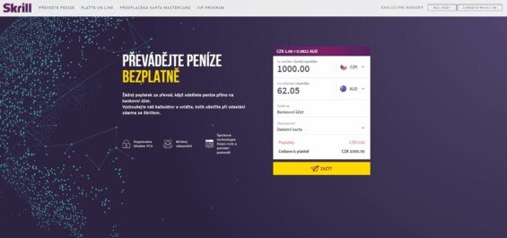 České webové stránky Skrillu skrill penezenka platforma